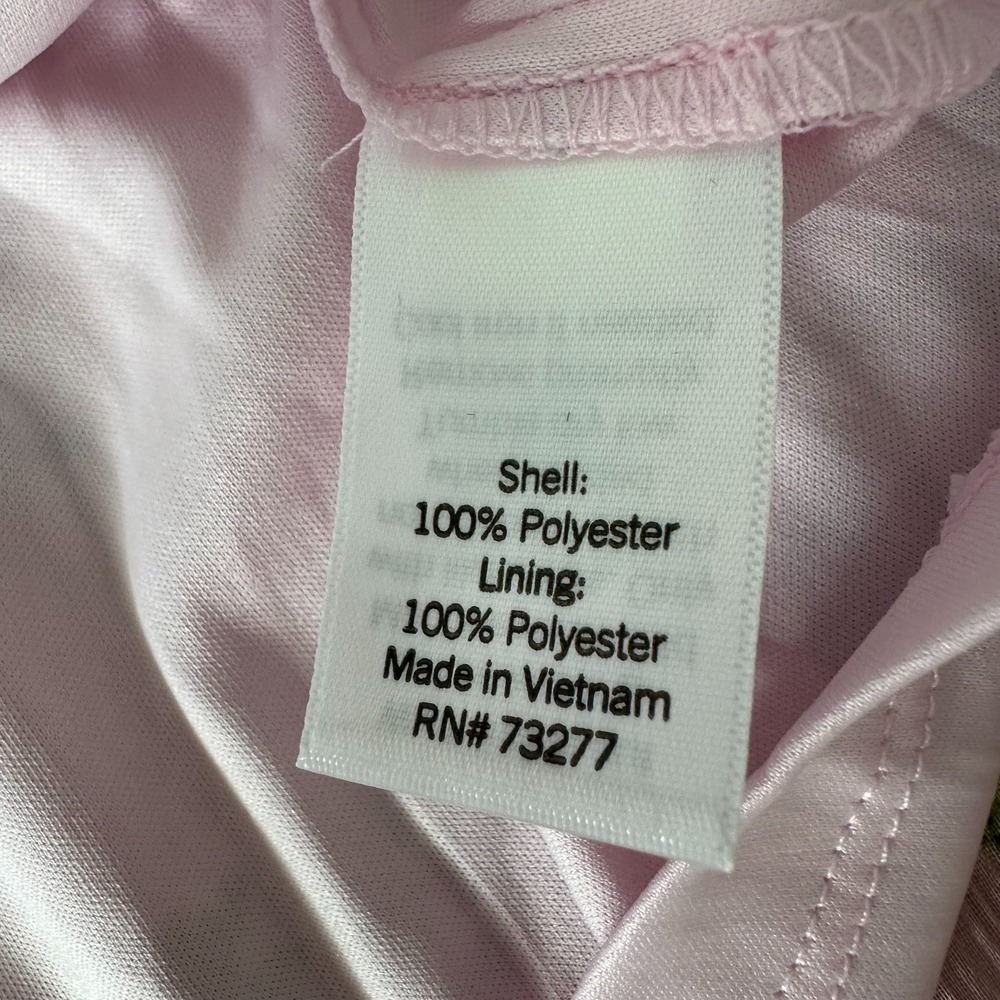 Lauren Conrad Flowy Popover Blouse Pink Floral‎ Easter Spring Large - Picture 11 of 14